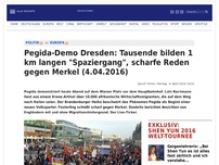 Bild zum Artikel: Pegida-Demo Dresden: Live-Ticker heute 18.30 vom Wiener Platz am Hauptbahnhof (4.04.2016)