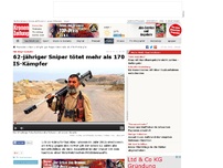 Bild zum Artikel: 62-jähriger Sniper tötet über 170 IS-Kämpfer