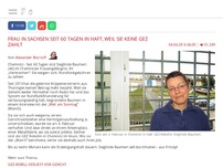Bild zum Artikel: Frau in Sachsen seit 60 Tagen in Haft, weil sie keine GEZ zahlt