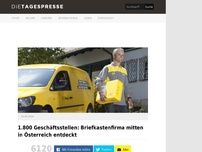 Bild zum Artikel: 1.800 Geschäftsstellen: Briefkastenfirma mitten in Österreich entdeckt