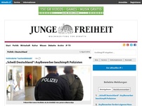 Bild zum Artikel: „Scheiß Deutschland“: Asylbewerber beschimpft Polizisten