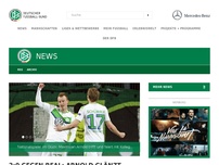 Bild zum Artikel: Dank Arnold: Wolfsburg schafft die Sensation