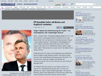 Bild zum Artikel: Hofburg-Wahl - FP-Kandidat Hofer will Burka und Kopftuch verbieten