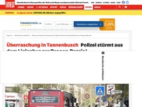 Bild zum Artikel: Überraschung in Tannenbusch: Polizei stürmt aus dem Linienbus zur Drogen-Razzia!