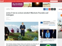 Bild zum Artikel: extra 3 tut es schon wieder! Nächste Parodie auf Erdogan