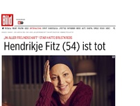 Bild zum Artikel: Brustkrebs - Hendriekje Fitz ist gestorben