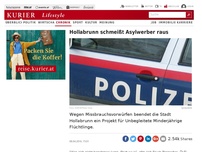 Bild zum Artikel: Hollabrunn schmeißt Asylwerber raus