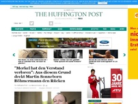 Bild zum Artikel: 'Merkel hat den Verstand verloren': Aus diesem Grund deckt Martin Sonneborn Böhmermann den Rücken