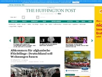 Bild zum Artikel: Abkommen für afghanische Flüchtlinge: Deutschland soll Wohnungen bauen