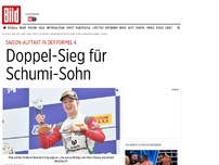 Bild zum Artikel: Saison-Auftakt in der Formel 4 - Schumi-Sohn gewinnt 1. Rennen