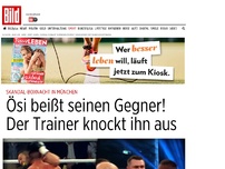 Bild zum Artikel: Skandal-Boxnacht - Ösi beißt seinen Gegner! Der Trainer knockt ihn aus