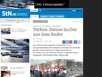 Bild zum Artikel: Polizei in Stuttgart attackiert: Türken- und Kurden-Demos laufen aus dem Ruder