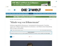 Bild zum Artikel: Satire: Hallervorden springt Böhmermann mit Erdogan-Song zur Seite