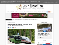 Bild zum Artikel: Reaktion auf Fernbusse: Deutsche Bahn macht ICE straßentauglich