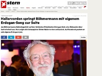 Bild zum Artikel: 'Jetzt erst recht': Hallervorden springt Böhmermann mit eigenem Erdogan-Song zur Seite