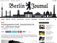 Bild zum Artikel: Polizeigewerkschaft: Deutschland ist ein „zahnloser Staat“