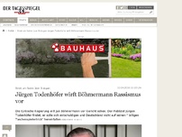 Bild zum Artikel: Jürgen Todenhöfer wirft Böhmermann Rassismus vor