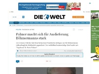 Bild zum Artikel: Facebook-Satire: Palmer macht sich für Auslieferung Böhmermanns stark