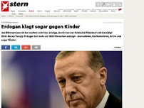 Bild zum Artikel: Fall Böhmermann: Erdogan klagt sogar gegen Kinder