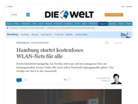 Bild zum Artikel: Digitalisierung: Hamburg startet kostenloses WLAN-Netz für alle