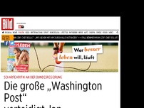 Bild zum Artikel: Kritik an Merkel - Die „Washington Post“ verteidigt Jan Böhmermann!