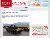 Bild zum Artikel: Schweiz: Panzer an der Grenze zu Italien (Europa)
