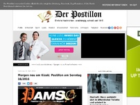 Bild zum Artikel: Morgen neu am Kiosk: Postillon am Sonntag 16/2016