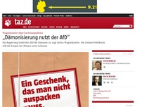 Bild zum Artikel: Wagenknecht über Rechtspopulisten: „Dämonisierung nutzt der AfD“