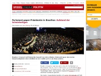 Bild zum Artikel: Parlament gegen Präsidentin in Brasilien: Aufstand der Scheinheiligen