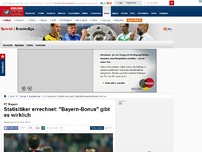Bild zum Artikel: Der Beweis: Bayern wird von Schiedsrichtern bevorzugt