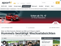 Bild zum Artikel: Hummels schließt Bayern-Wechsel nicht aus