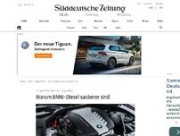 Bild zum Artikel: Warum BMW-Diesel sauberer sind