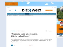 Bild zum Artikel: Schweizer Schüler : 'Niemand kann uns zwingen, Hände zu berühren'