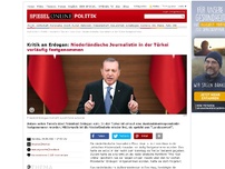 Bild zum Artikel: Kritik an Erdogan: Niederländische Journalistin in der Türkei festgenommen