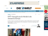 Bild zum Artikel: Österreich: FPÖ-Triumph macht Merkel sehr einsam in Europa