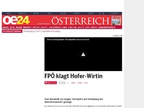 Bild zum Artikel: FPÖ klagt Hofer-Wirtin