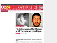 Bild zum Artikel: Flüchtling versuchte 8 Frauen in 10 Tagen zu vergewaltigen