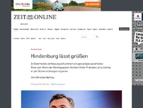 Bild zum Artikel: Norbert Hofer: Hindenburg lässt grüßen