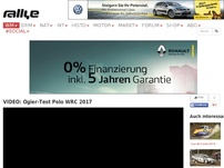 Bild zum Artikel: VIDEO: Ogier-Test Polo 2017