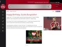 Bild zum Artikel: Happy Birthday, Guido Burgstaller!