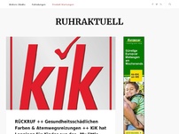 Bild zum Artikel: RÜCKRUF ++ Gesundheitsschädlichen Farben & Atemwegsreizungen ++ KiK hat Leggings für Kinder aus der „My little Pony“-Kollektion zurückgerufen. ++ACHTUNG-TEILEN!!++