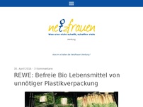 Bild zum Artikel: REWE: Befreie Bio Lebensmittel von unnötiger Plastikverpackung