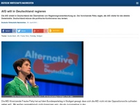 Bild zum Artikel: AfD will in Deutschland regieren