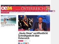 Bild zum Artikel: „Heute Show“ veröffentlicht Schmähgedicht über Österreich