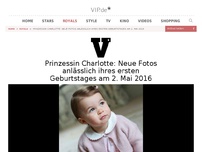 Bild zum Artikel: Prinzessin Charlotte: Neue Fotos zum ersten Geburtstag