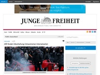 Bild zum Artikel: AfD fordert Abschaltung linksextremer Internetseiten