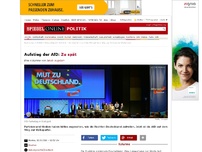 Bild zum Artikel: Aufstieg der AfD: Zu spät
