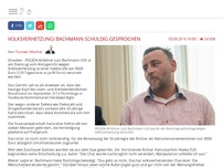 Bild zum Artikel: Volksverhetzung! Bachmann schuldig gesprochen