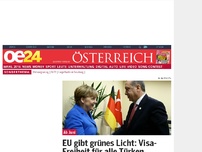 Bild zum Artikel: EU gibt grünes Licht: Visa-Freiheit für alle Türken