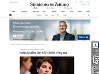 Bild zum Artikel: Hofbräukeller lädt AfD-Chefin Petry aus